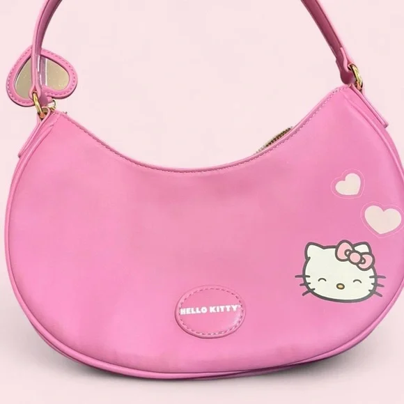 RARE Her Universe x Sanrio Hello Kitty Pink Heart Shoulder Bag - Picture 2 of 4